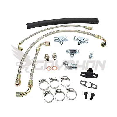 Turbo Oil Water Line Kit For Toyota Hilux 2.8L 3L Garrett GT2560R GT2860R • $194.65