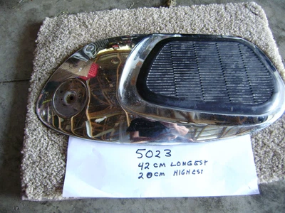 $89 • Buy Honda OEM  CB160 Left Chrome Gas Tank Panel With Rubber Pad Sku 5023