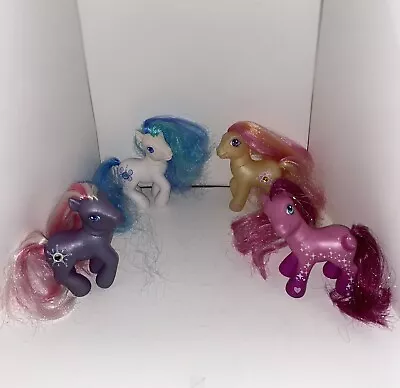 Vtg My Little Pony G3  Lot Of 4. Star Dasher PeriwinkleGem Blossom Read • $22.49