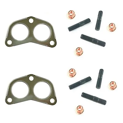 Land Rover Discovery 1 Series II Exhaust Pipe To Manifold Gaskets + Studs + Nuts • $46.17