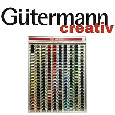 £2.24 • Buy Gutermann Sew All 100% Polyester Thread 100m-hand& Machine Sewing No's 0-519