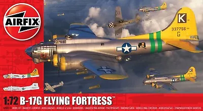 Airfix Products A08017B 1:72 Boeing B-17G Aircraft Plastic Model Kit • $52.03