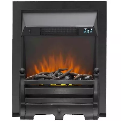 Electric Inset Fire With Remote Control • £120