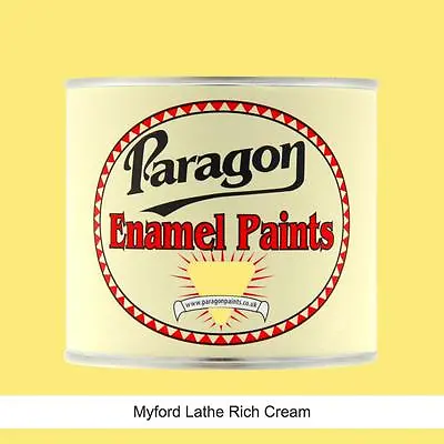 Paragon Paints Myford Lathe Cream Colour Match High Temp Machinery Enamel Paint • £25.80