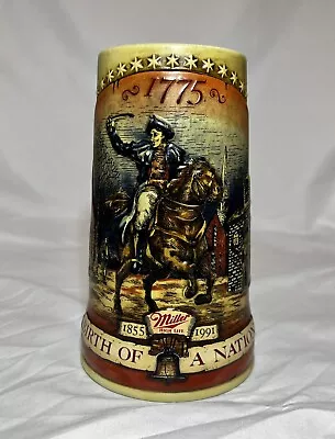 Miller High Life Birth Of A Nation 1st In Series Beer Stein Mug Limited Edition • $5