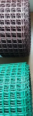 £14.99 • Buy 20mm Green / Brown Plastic Garden PVC Mesh Wire Fencing 5m 10m 20m