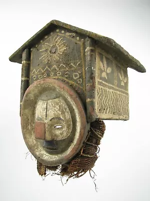 GothamGallery Fine African Tribal Art - DRC Yaka Mask - H • $450