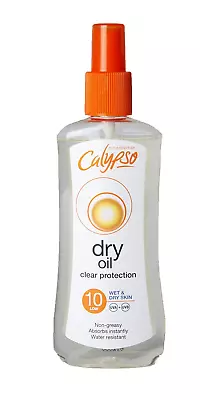 Calypso Wet Skin Dry Oil Spray With SPF10 200 Ml • £9.83