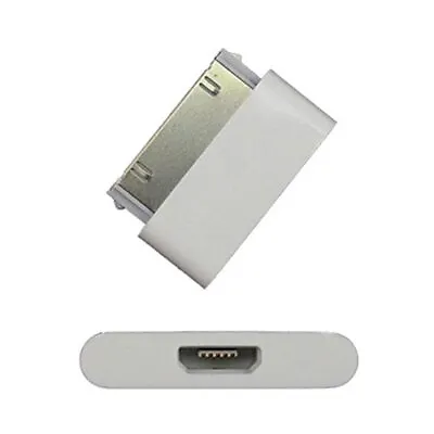 30 Pin Dock Connector To Micro USB Female Adapter For Apple IPod IPhone4 4S 3GS • $5.99
