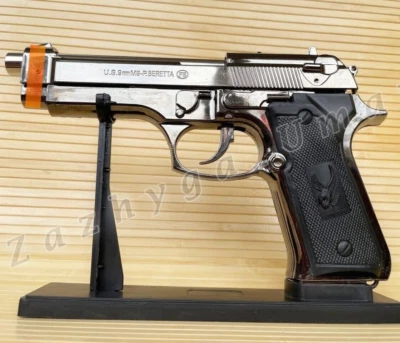 £35.46 • Buy Gas Lighter Gun Beretta M9 Turbo Refillable Torch Jet Flame Adjustable Windproof