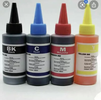 4x100ml Refill Ink PG640 CL641 For Canon PIXMA MG2160 MG2260 MG3160 MG3260 • $20.90