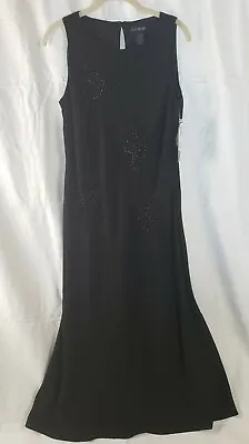 Eva Blue Womens Black Dress Size 10. With Exclusive Of Decoration. NWT • $30.47