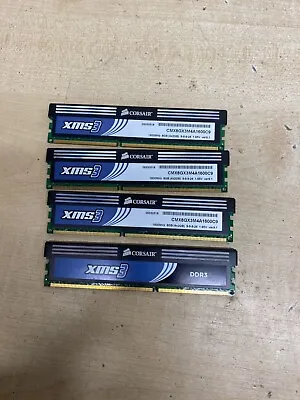 Corsair XMS3 8GB 4x2GB DDR3 PC3 1600MHz RAM - Q1B1P657D • £14.95
