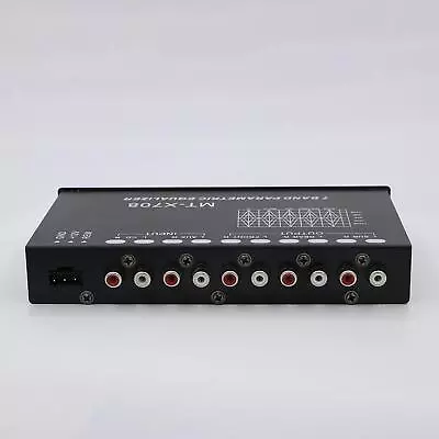 7 Band Car Audio Equalizer With AUX Input Car Graphic Equalizer Amplifier • £30.76