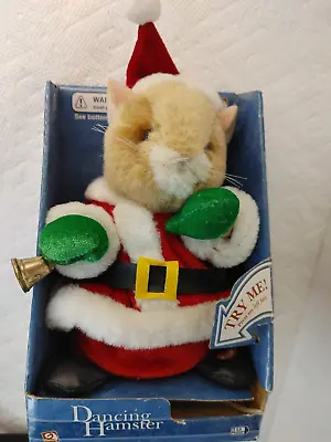 NOS Gemmy Dancing Santa Christmas Hamster Mouse Sings ( YR 2002) • £23.14