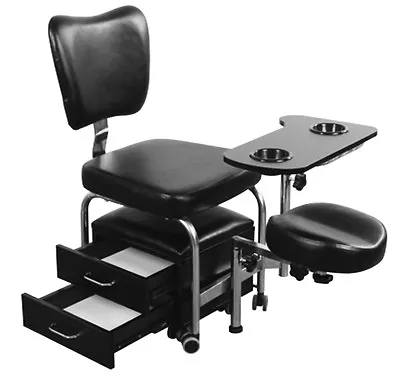 Manicure Pedicure Nail Station Salon Chair Beauty Table Desk Stool Spa Drawers  • £169.95