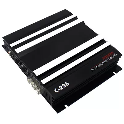 2-Channel Car Audio  3800W High- Amp. Two-Way Stereo  C4E6 • $67.99