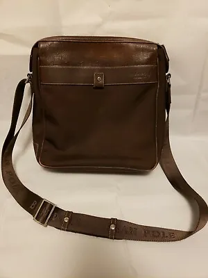 BEAN POLE Messager Shoulder Bag Travel Cross Body Bag Brown • $89