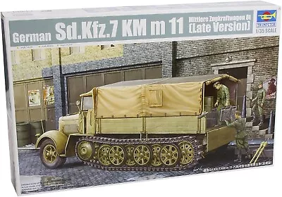 Trumpeter 1507 German Sd. Kfz. 7 KM M 11 Late Version 1:35 New Free Shipping • $59.99