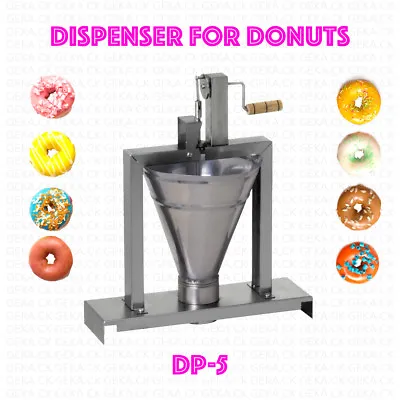 £261.50 • Buy Dispenser Donut Machine Professional Small Business Compact Fryer Maker 80 Pc/h