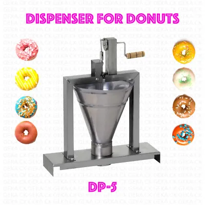 Dispenser Donut Machine Professional Small Business Compact Fryer Maker 80 Pc/h • $274.95