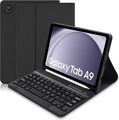 Samsung Galaxy Tab A9 Keyboard Case 8.7 Inch 2023 Slim Samsung A9 Tablet Cover • £18.90