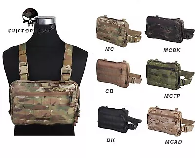 Emerson Chest Recon Bag Airsoft Combat Molle Tools Pouch • $73.95