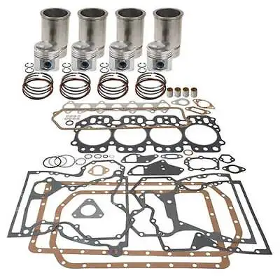 Engine Rebuild Kit - Less Bearings - 3.437  Overbore Fits Allis Chalmers B C CA • $534.94