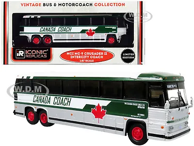 1980 Mci Mc-9 Crusader Ii Bus Hamilton Canada Coach 1/87 Iconic Replicas 87-0331 • $42.95