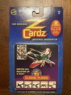 Z Cardz Micro Models Classic Planes Series 1 • $14.99