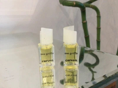 £12.99 • Buy 2 X Carven Ma Griffe Parfum De Toilette 2.5ml Miniature Tiny