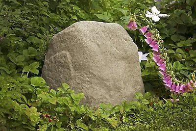 Landscape Fake Rock Boulder Stone Sprinkler Irrigation Cover Valve Box Garden • $54.94