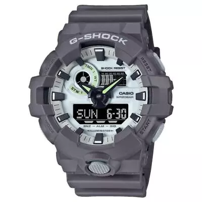 CASIO G-SHOCK GA-700HD-8AJF White HIDDEN GLOW Luminous Men's Watch New In Box • $208.30