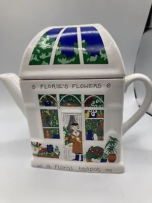 Vintage Wade English Life Teapot Florie’s Flower Shop • £12