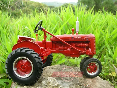 Diecast Farmall B Red Agricultural Tractor Model Toys Vehicles 1:16 Scale Gifts  • $38.99