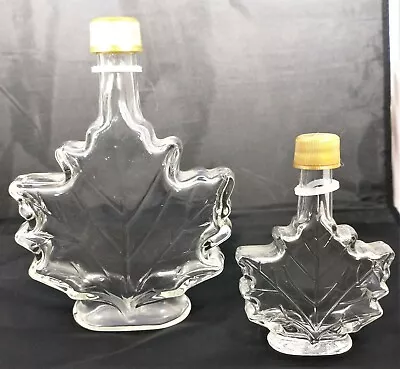 Maple Leaf Shaped Bottles For Sand Art (B15) • $12