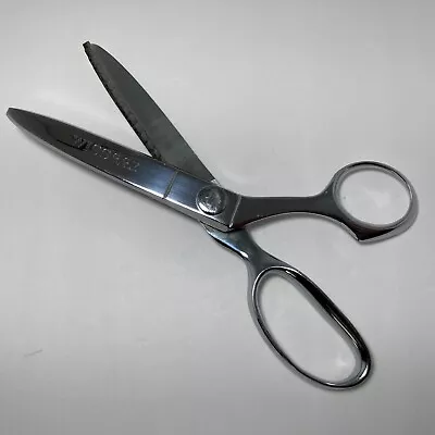 Wiss CC7 Pinking Fabric Shears 7 1/2  Made In USA Ready To Use Zig-Zag Vintage • £22.66