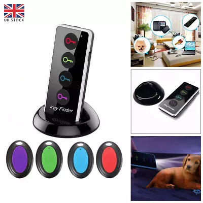 £16.81 • Buy 4 In1 Key Finder Remote For Wireless RF Item Locator Beep Tag Wallet Tracker