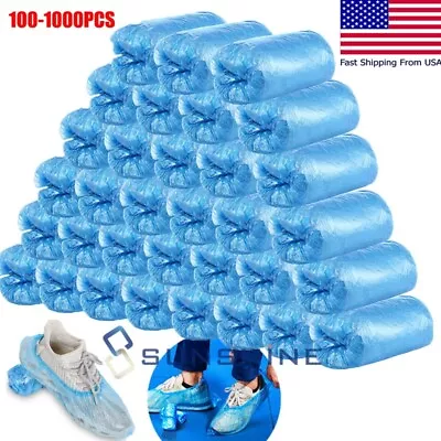 100-1000pcs Cubiertas Desechables Impermeables Para Botas Y Zapatos Antidesliza • $8.67