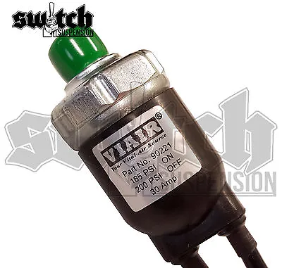 Viair Sealed Pressure Switch 165 PSI On 200 Off On Board Air Train Horn • $30.95