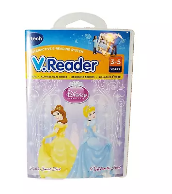 Vtech VReader DISNEY PRINCESS Interactive E-Reading Game Learning V.Reader Toy • $5.85