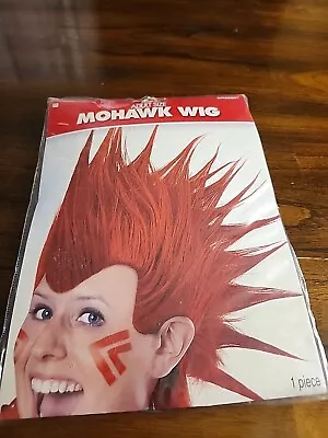 Karate Cobra Mohawk Halloween Costume Blue And Red Wig Cosplay • $7.99