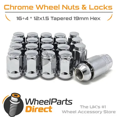 Wheel Nuts & Locks (16+4) 12x1.5 For Mazda MPV [Mk2] 99-06 On Aftermarket Wheels • $29.04