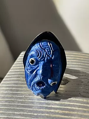 Vintage SPOOKY KOOKY BRABO IMPERIAL SPOOKY KOOKY JIGGLER HEAD *RING* Blue Ghoul • $23