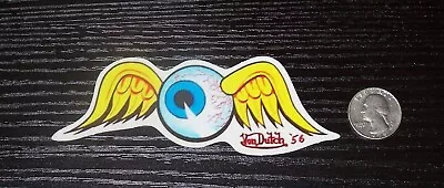 Von Dutch Flying Eye - Sticker  NHRA Racing   Hot Rod  Custom • $2