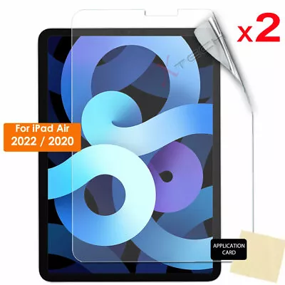 2x CLEAR Screen Protector Guard For Apple IPad Air 5 5th Generation 2022 10.9  • £2.95