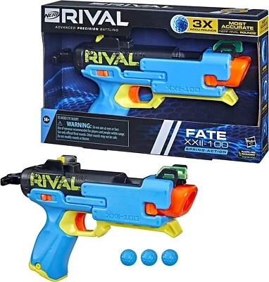 $79 • Buy NERF Rival Fate XXII-100 Blaster Most Accurate Rival System Ages 14+ Toy Gun