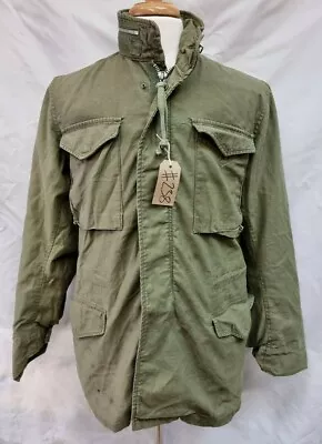 £89.95 • Buy Genuine 1970s Era US Army Issue OG - 107 M65 Combat Jacket #238