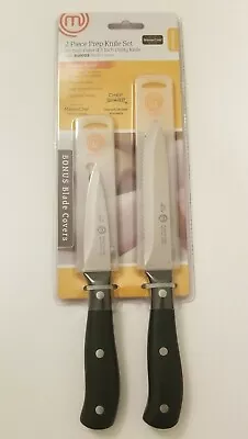 MasterChef 2-Piece Prep Set 5  UTILITY & 3.5  PARING KNIFE W/ Blade Covers *NEW* • $18