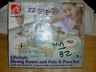 $69.99 • Buy NIB STEP 2 LifeStyle Dining Room Pots Pans Dish Set Kids Play Kitchen Accessory